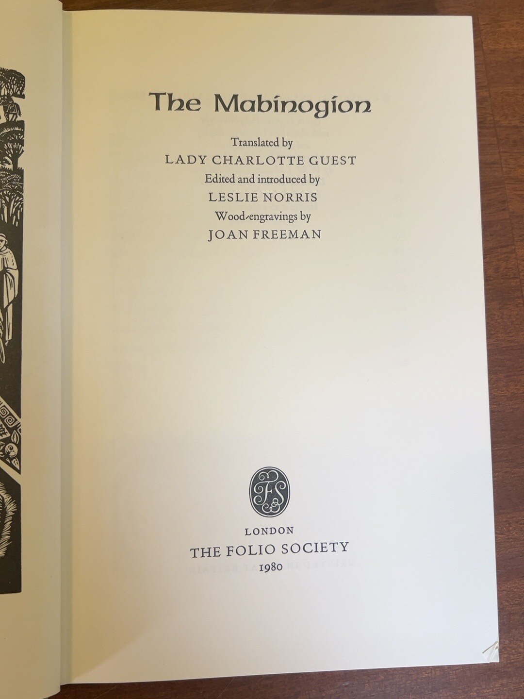 The Mabinogion, catalogue photograph 2
