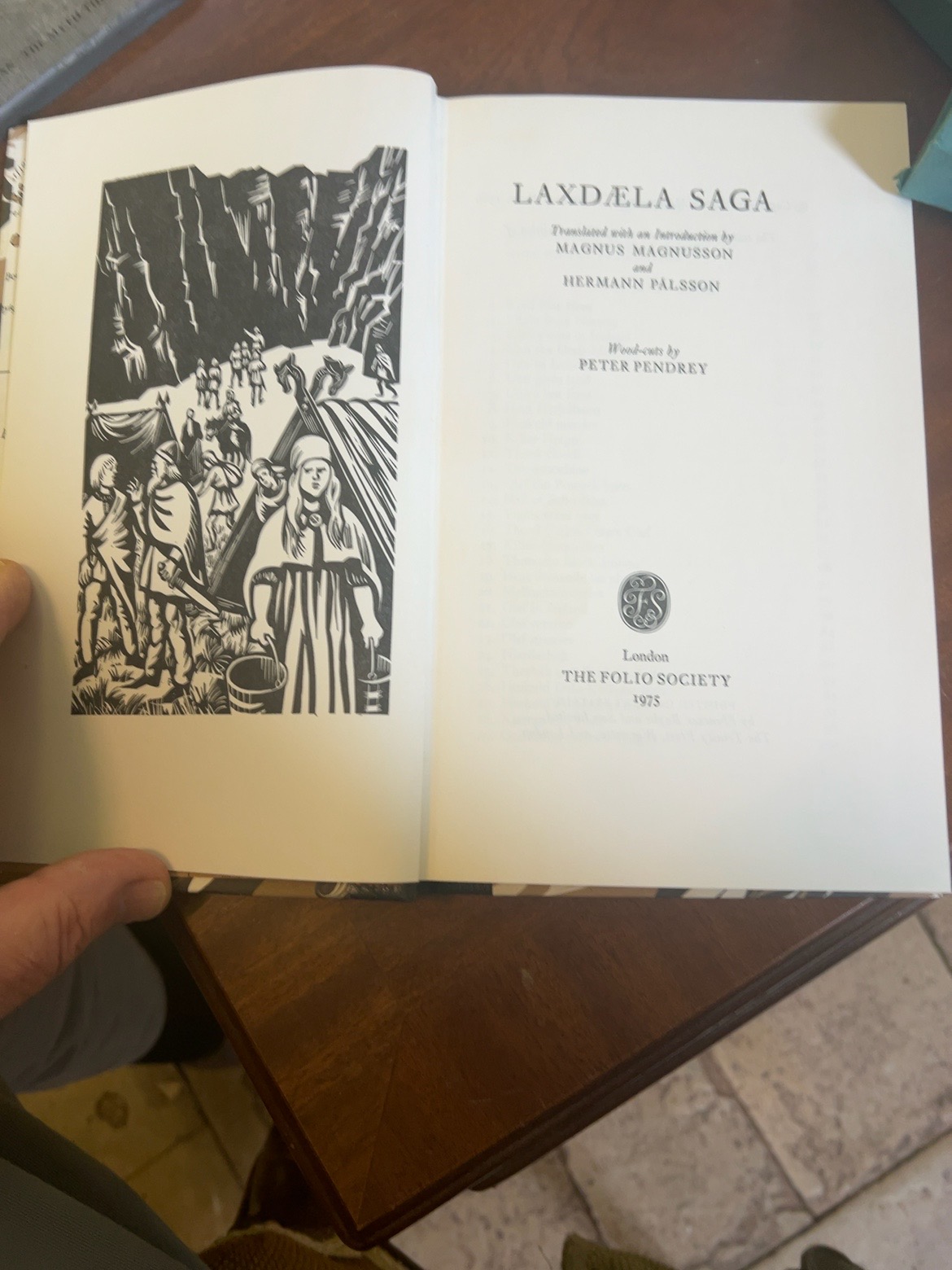 Laxdæla Saga, catalogue photograph 3