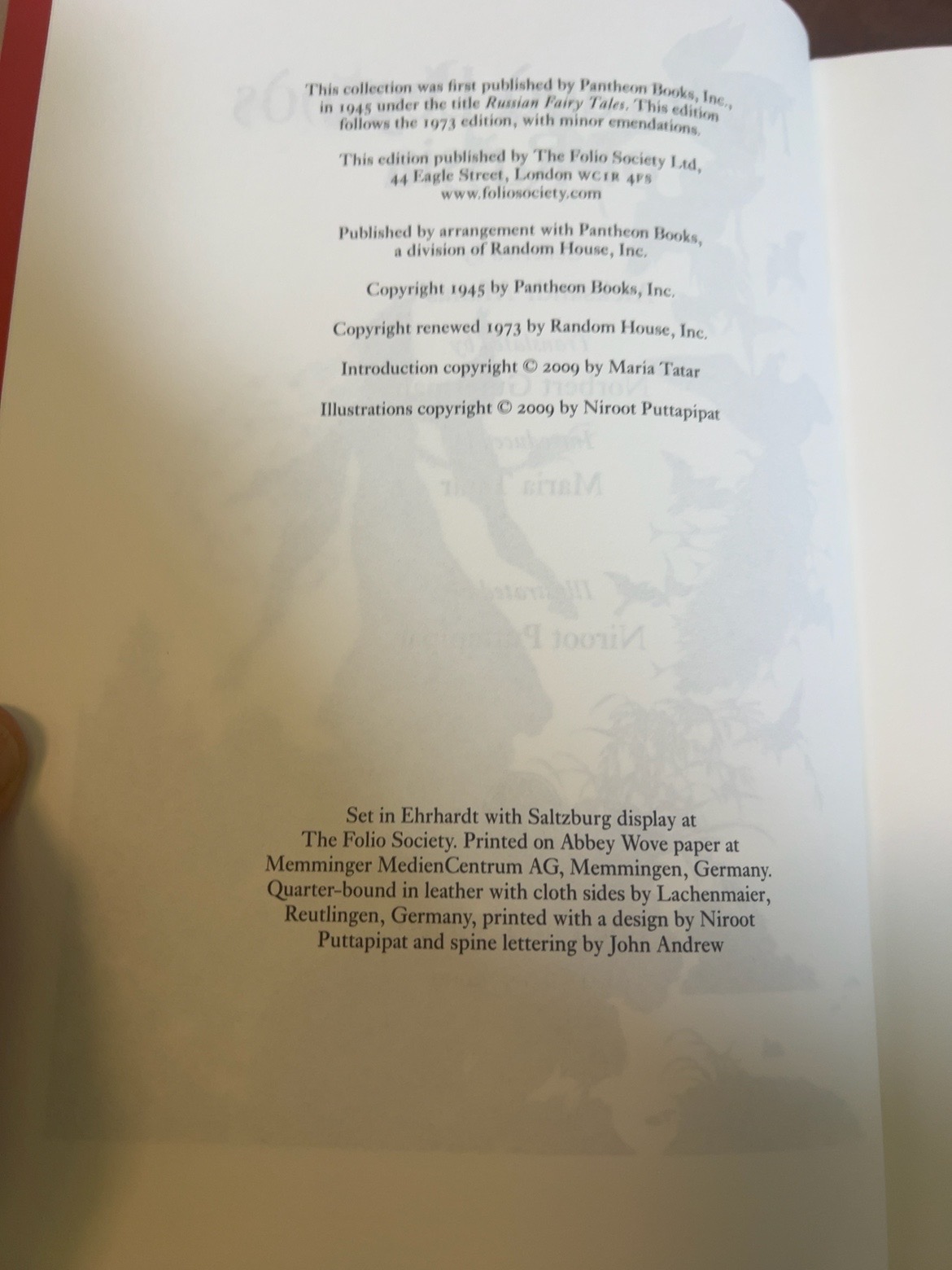 Myths and Legends of Russia, catalogue photograph 4