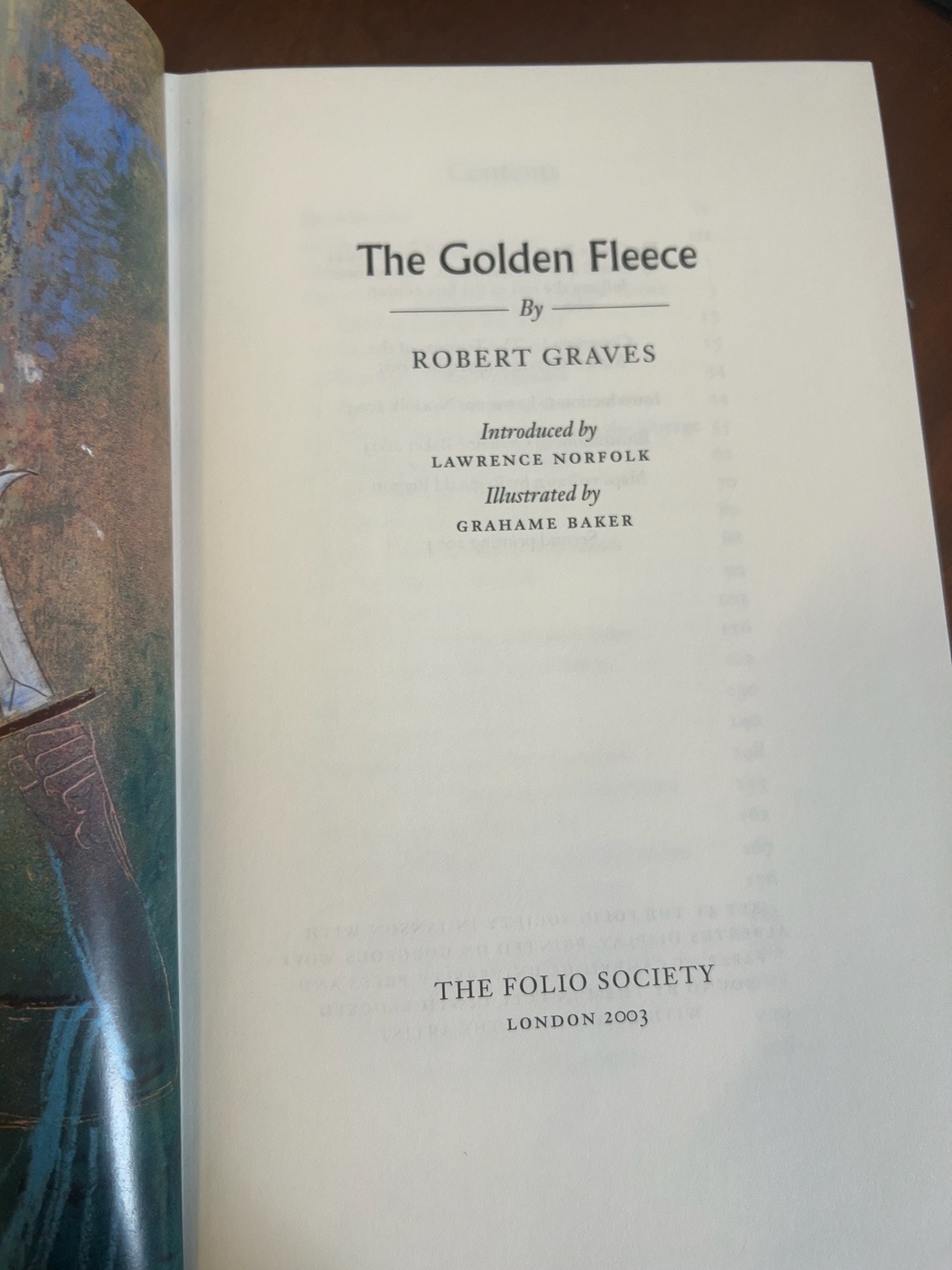 The Golden Fleece, FOL-0114
