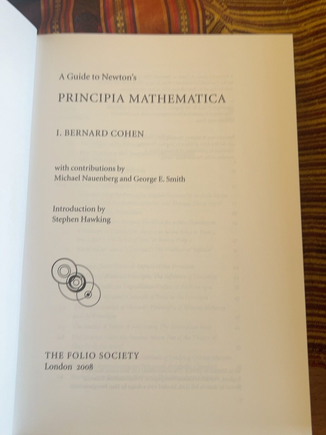 Principia Mathematica: Mathematical Principles of Natural Philosophy, with A Guide to Newton’s Principia Mathematica, catalogue photograph 3