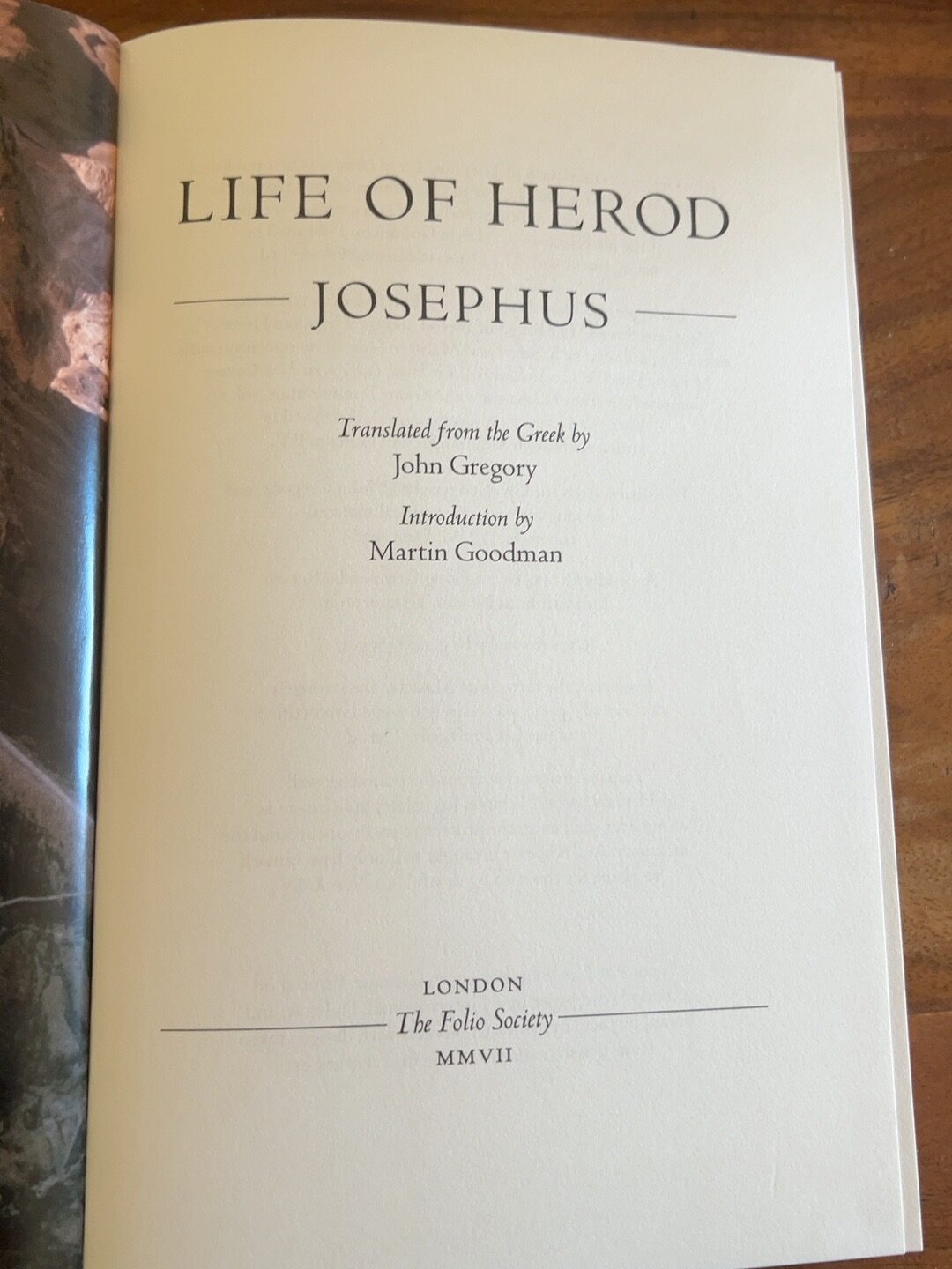 The Life of Herod, catalogue photograph 3