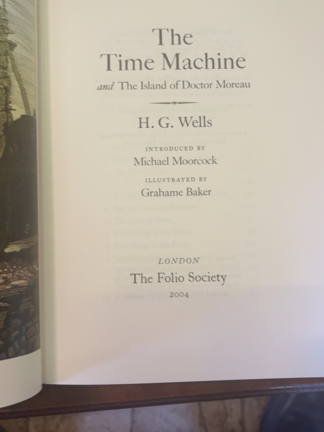 H. G. Wells: Classics of Science Fiction, catalogue photograph 4