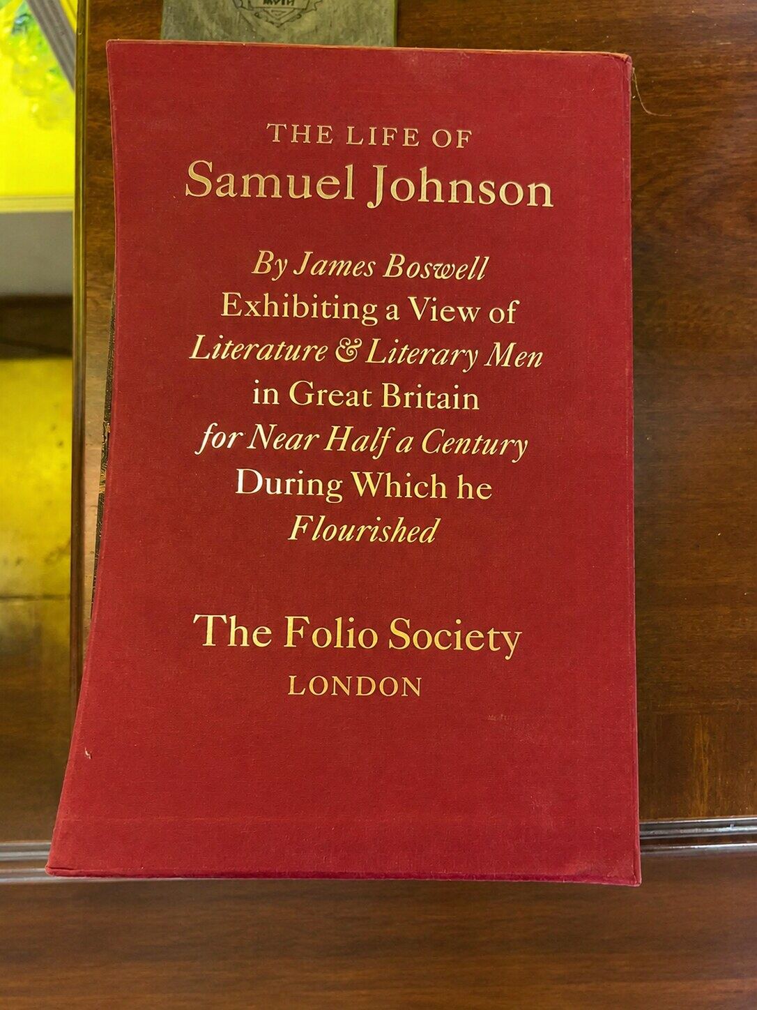 The Life of Samuel Johnson, catalogue photograph 2