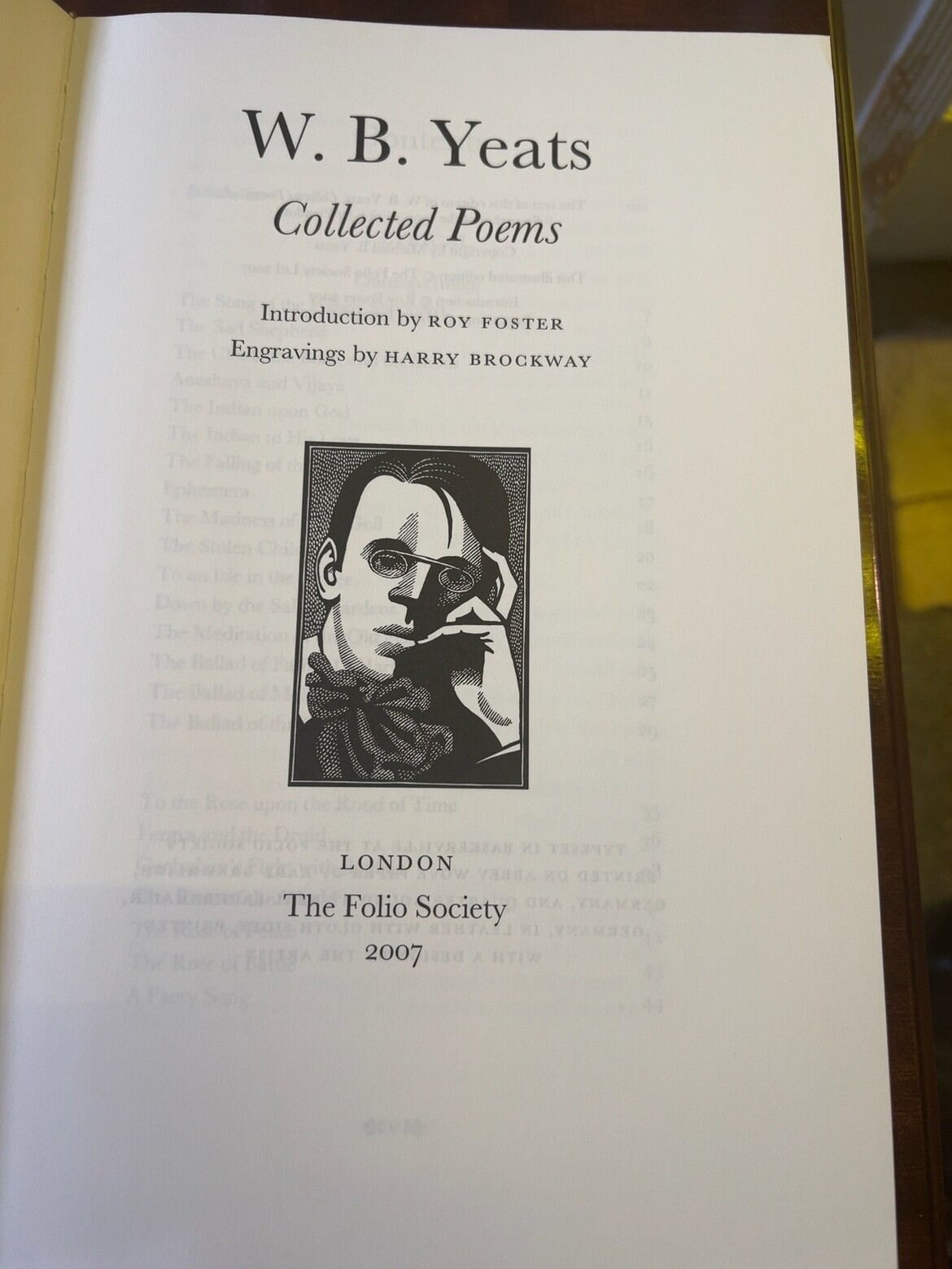 Collected Poems, catalogue photograph 2