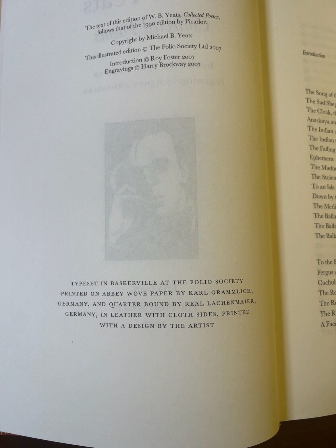 Collected Poems, catalogue photograph 3