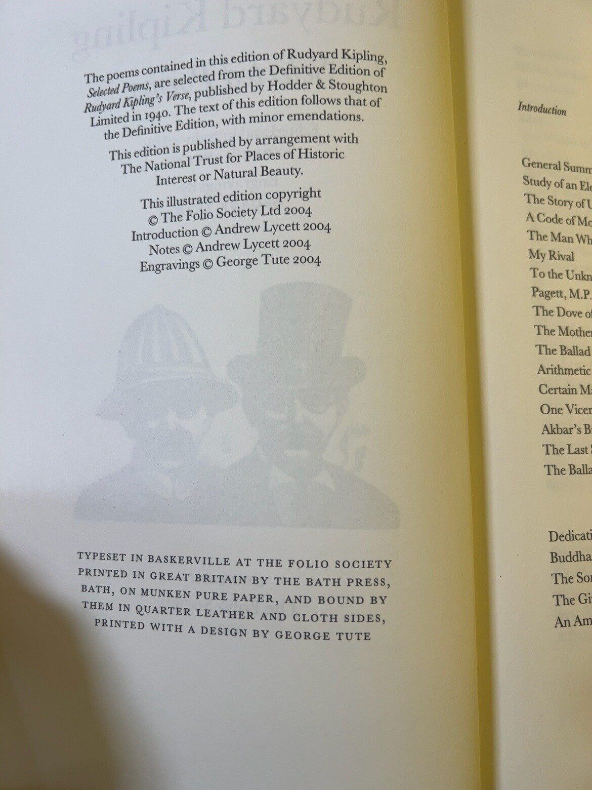 Selected Poems, catalogue photograph 3