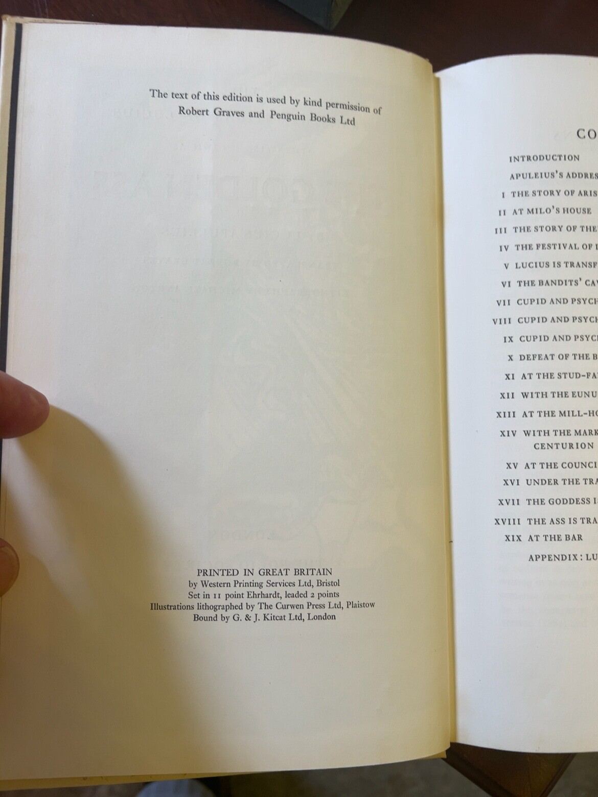 The Golden Ass, catalogue photograph 4