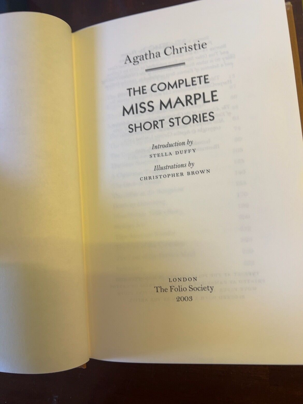 The Complete Miss Marple Short Stories, catalogue photograph 3