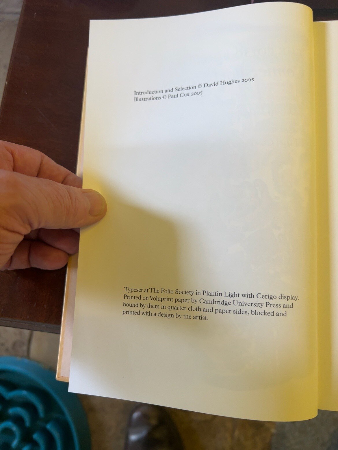 The Folio Book of Comic Short Stories, catalogue photograph 3