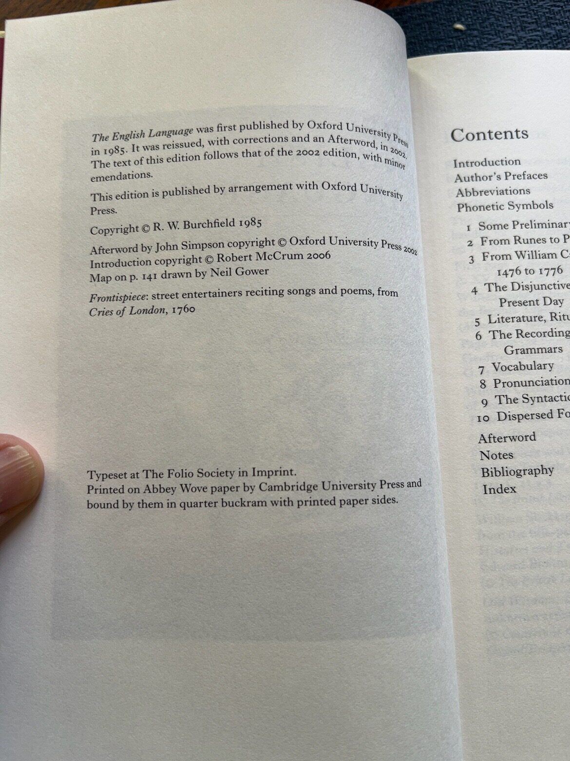 The English Language, catalogue photograph 4