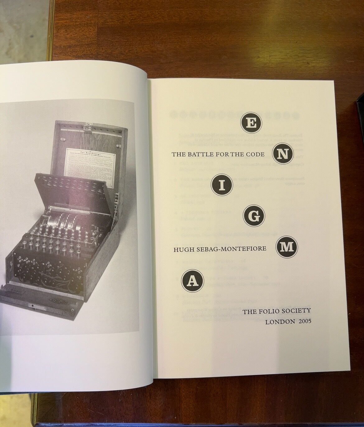 Enigma: The Battle for the Code, catalogue photograph 3