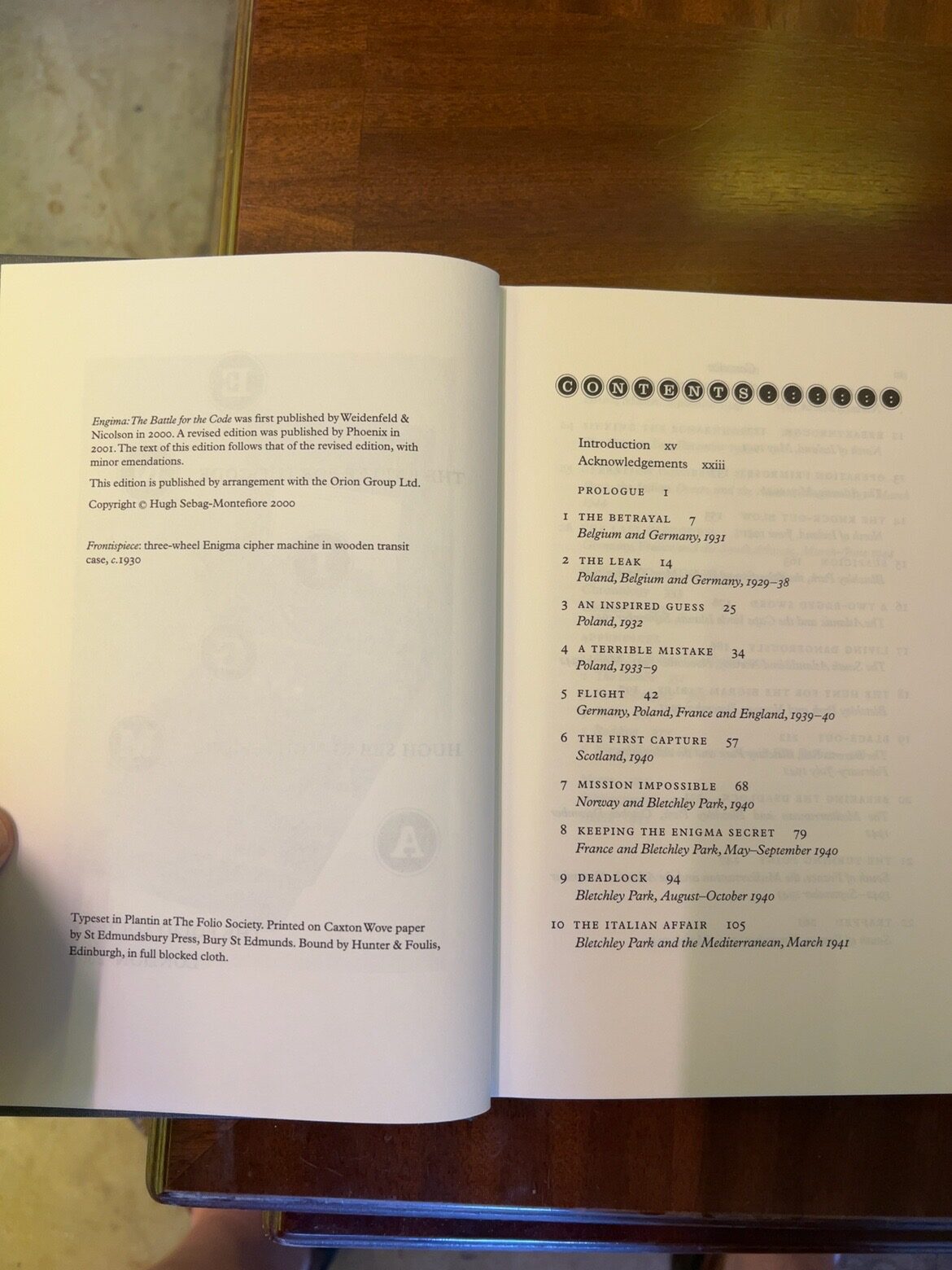 Enigma: The Battle for the Code, catalogue photograph 4