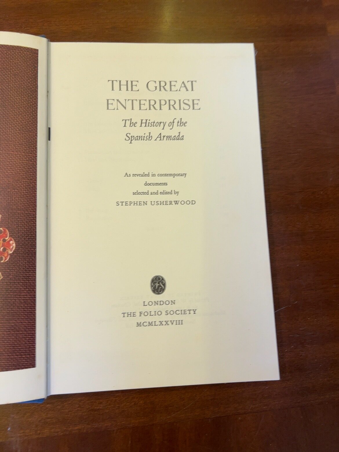 The Great Enterprise: The History of the Spanish Armada, catalogue photograph 3
