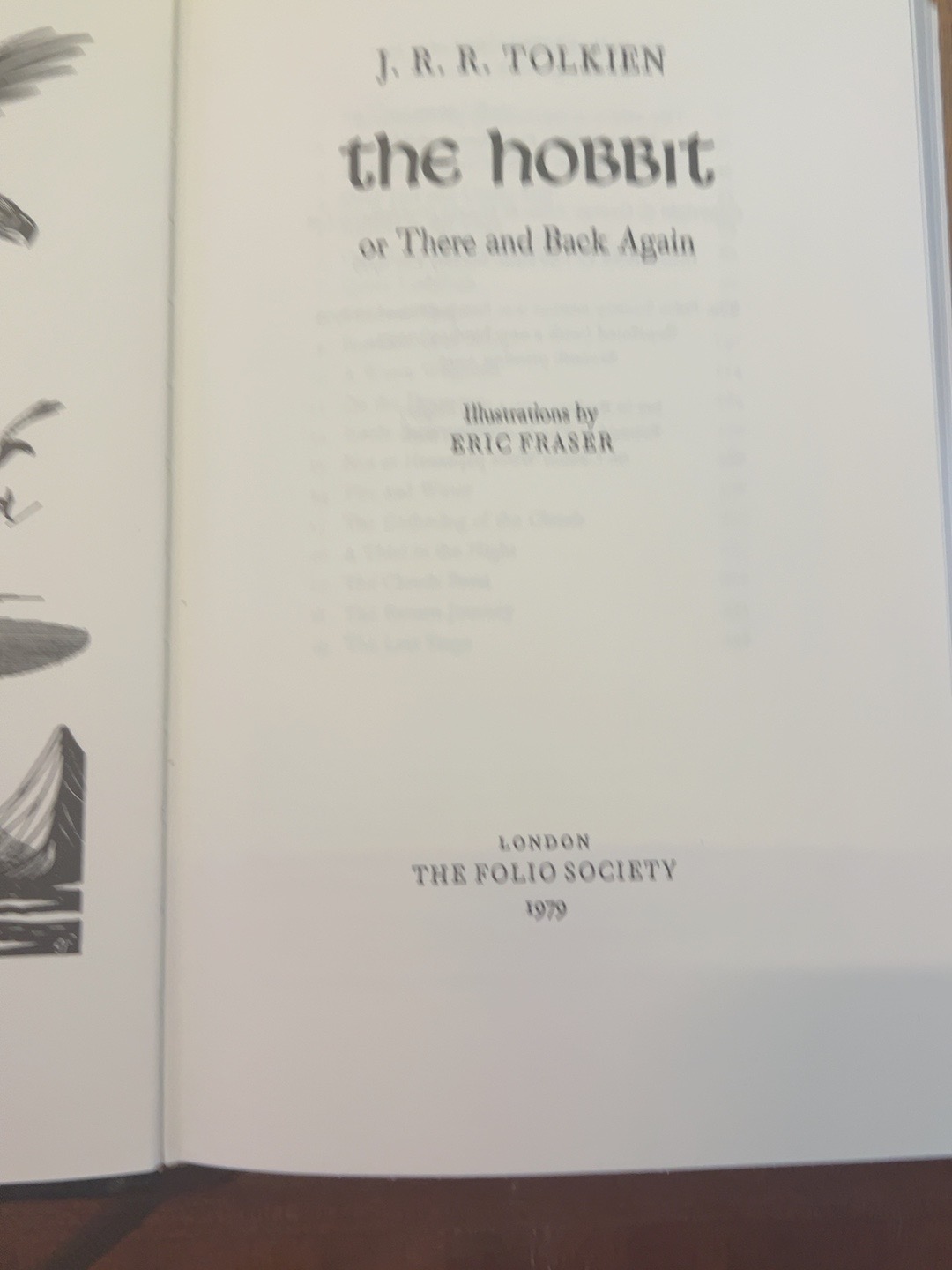 The Hobbit, or There and Back Again, catalogue photograph 2