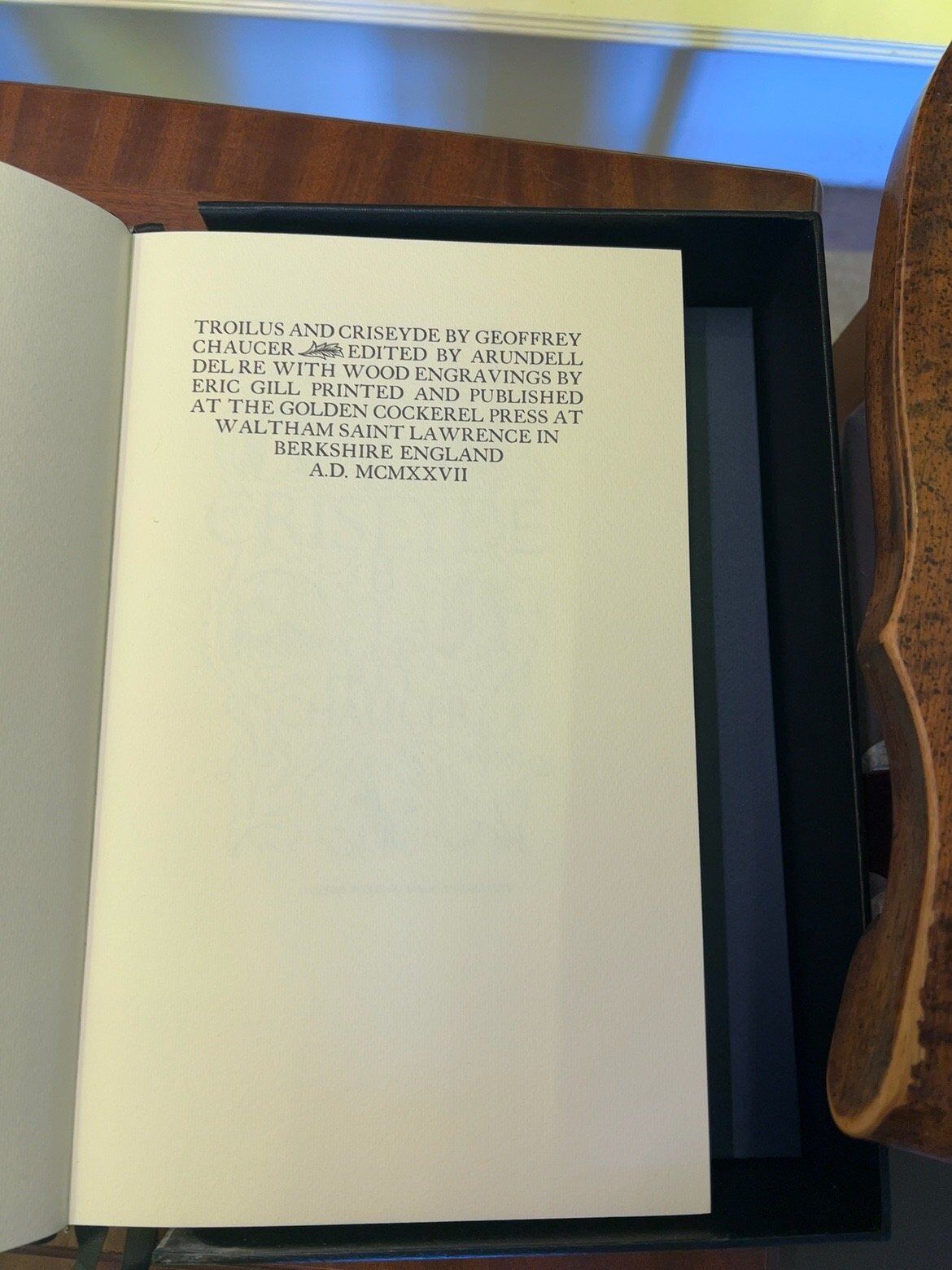 Troilus and Criseyde, catalogue photograph 2