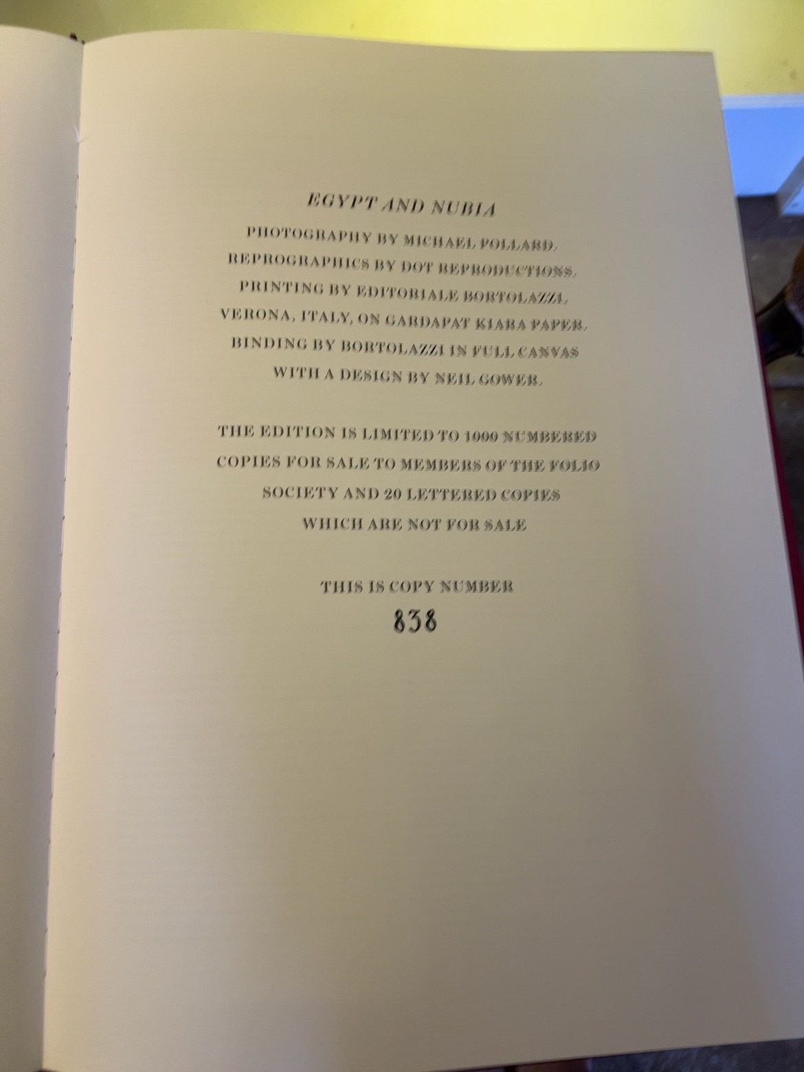 The Four Gospels of the Lord Jesus Christ, catalogue photograph 4